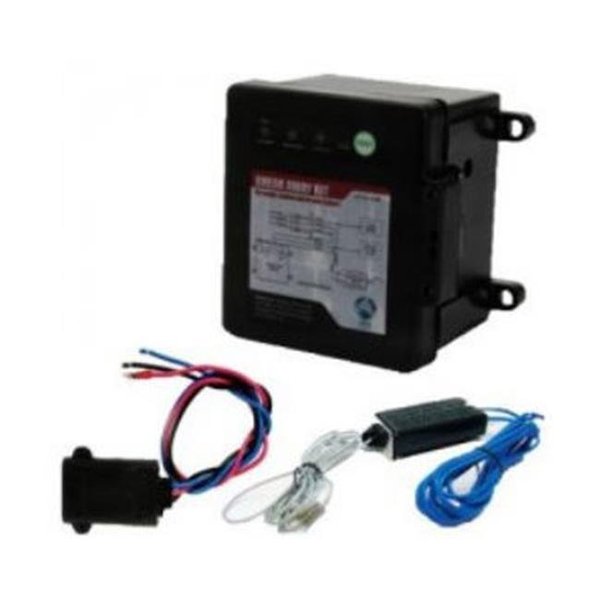 Universal Power Group Universal Power Group 86171 Trailer Breakaway Kit with LED  Charger  Switch  Battery Side 86171